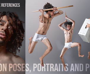 950+ Male References: Action Poses, Portraits & Props