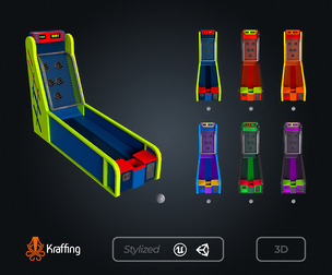 Arcade Bowling V1 – Game Machine – Game Ready