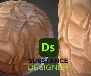 Stylized Desert Rock Surface