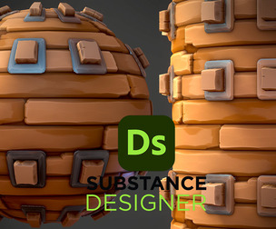 Stylized Wood Wall