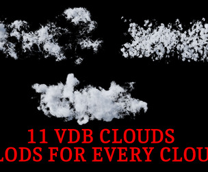Cloud Pack 04 with LODS