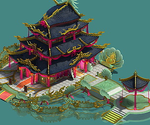 Ancient Chinese - luxury hotel