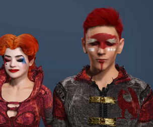 Realistic Clown Duo 3D Characters  Fully Animatable