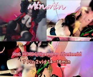 BDSM Cosplayer girl Akatsuki 23 Photo/2vid long