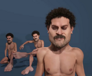 Stylized BigFoot Man  Fully Rigged and AnimateReady 3D Character