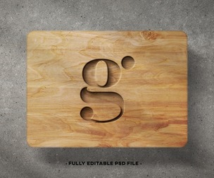 PSD Fully Editable Text Effect. Layer Style PSD Mockup Template