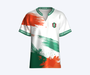 Men Mexico Abstract Cross-Hatch Sports Jersey | Marvelous / Clo3d / obj / fbx