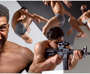 THE DYNAMIC OF A MALE BODY - 4378 JPEGs noAI