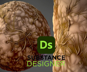 Stylized Ground with Roots