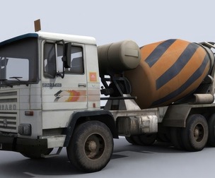 Concrete Mixer Truck 1