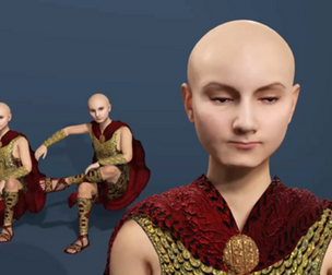 Realistic  Ancient Prince Boy 3D Character Fully Animatable