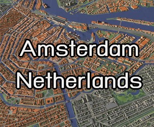 Amsterdam Netherlands - City and urban