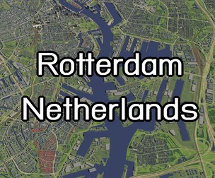 Rotterdam Netherlands - City and urban