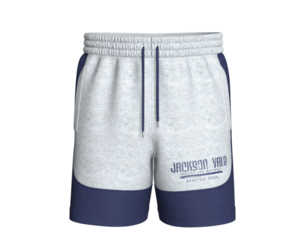 Men Printed Curved Panel Shorts Melange | Marvelous / Clo3d / obj / fbx