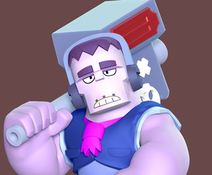 Frank Brawl Stars Fan Art