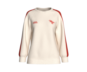 Girls Raglan Sleeve Contrast Stripe Sweatshirt | Marvelous / Clo3d / obj / fbx
