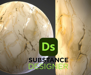 Stylized Marble
