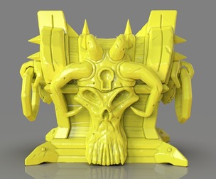 Demon Stylized Treasure Chest