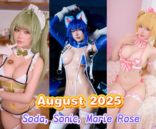 August 2025 Pack (Best deal) - Soda, Sonic, Marie Rose