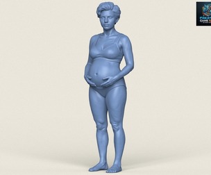 Beautiful Pregnant Woman