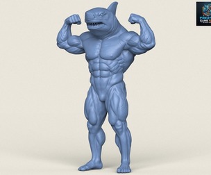 Monster Shark Character