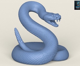 Rattle Snake Attacking