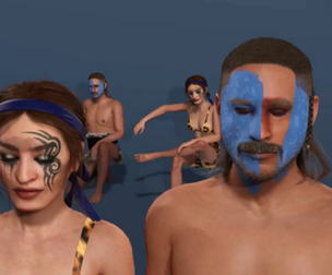 Indigenous Male & Female Character Bundle - Rigged / Realistic / Facial Expressions
