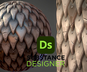 Stylized Metal Scale Plates