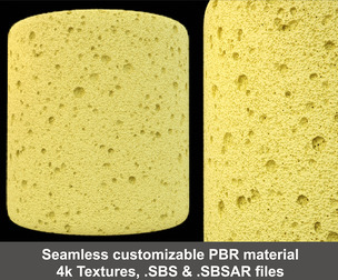 Sponge Simplified material