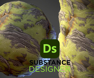 Stylized Rock Grass Terrain