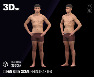 Clean Body 3D Scan | Alexia Underwear