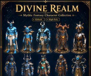 Divine Realm Mythic Character Collection