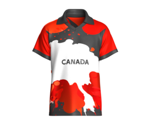 Men Bold Abstract Color-Block Sublimation Canada Jersey | Marvelous / Clo3d / obj / fbx