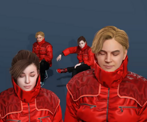 Fashion Couple 3D BundleStylized Male Female Fully Rigged 4K