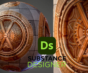 Stylized Steampunk Material