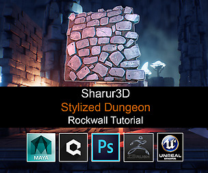 Sharur's Stylized Dungeon Rockwall Tutorial