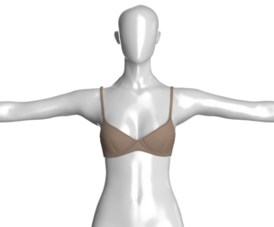 Girls Basic Bra - T Pose | Marvelous / Clo3d / obj / fbx