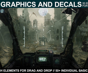 Sci-fi Graphics and Decals Vol.4