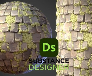 Stylized Mossy Tiles