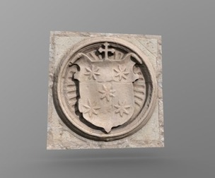 Coat of Arms of Alonso de Fonseca, Alcalá de Henares