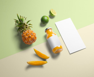 Kitchen PSD Mockup Templates, Editable PSD Gastronomic, Isolated Food Elements
