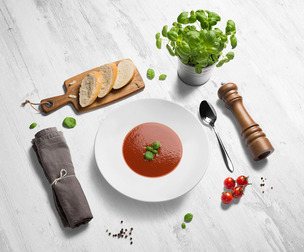 Kitchen PSD Mockup Templates, Editable PSD Gastronomic, Isolated Food Elements