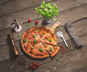 Kitchen PSD Mockup Templates, Editable PSD Gastronomic, Isolated Food Elements