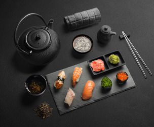 Kitchen PSD Mockup Templates, Editable PSD Gastronomic, Isolated Food Elements