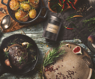 Kitchen PSD Mockup Templates, Editable PSD Gastronomic, Isolated Food Elements