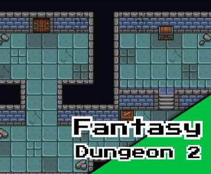 Fantasy Dungeon Tileset Vol.2 – Walls, Entrances & Terrain (16×16)