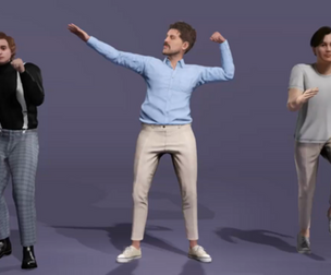 Realistic Male 3D Characters  Fully Rigged with Expressions  Animations
