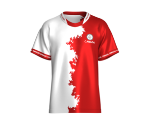 Men Canada Split-Panel Abstract Sublimation Jersey | Marvelous / Clo3d / obj / fbx