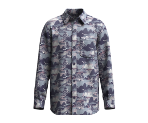 Men Mountain Adventure Print Shirt With Pocket | Marvelous / Clo3d / obj / fbx