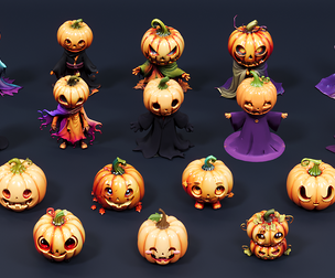 Pumpkin Man Halloween